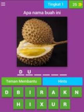 Tebak Nama Buah Buahan游戏截图4