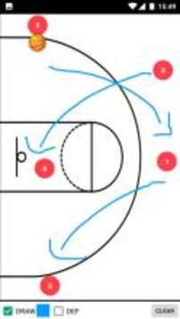 Basketball Clipboard游戏截图4