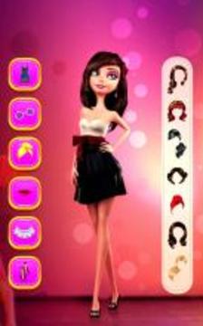 Fashion Dress Up Girls Salon游戏截图3