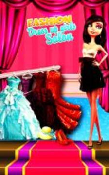 Fashion Dress Up Girls Salon游戏截图1