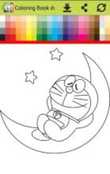 coloring dorae new游戏截图3