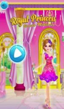 Royal Princess Beauty Makeover :Spa,Makeup,Dressup游戏截图1