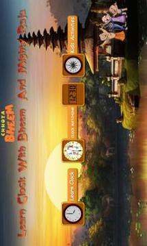 Learn Clock with Bheem游戏截图1