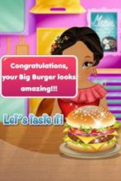 Elena Cooking Burger游戏截图3