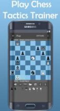 Chess puzzel & tactics trainer游戏截图1