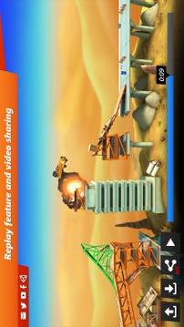 Bridge Constructor Stunts FREE游戏截图2