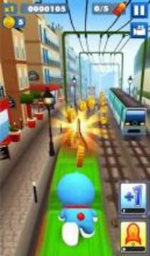 Subway Doramon Adventure Endless Run游戏截图2