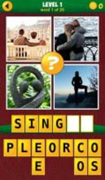 4 Pics 1 Odd: More Words游戏截图2
