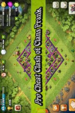 Pro Cheat Clash of Clans Prank游戏截图3