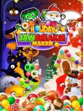 Candy Jawbreaker Maker Halloween & Christmas Food游戏截图5