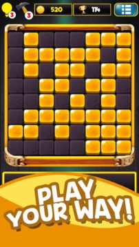 1010 Golden Block Puzzle qubed new 8x8游戏截图3