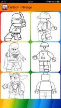Cartoon Coloring Book For Kids游戏截图3