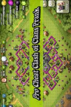 Pro Cheat Clash of Clans Prank游戏截图2