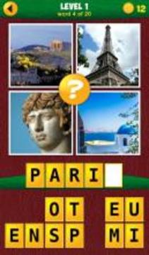 4 Pics 1 Odd: More Words游戏截图1