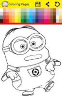 Coloring Book Despicable游戏截图2