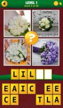4 Pics 1 Odd: More Words游戏截图3
