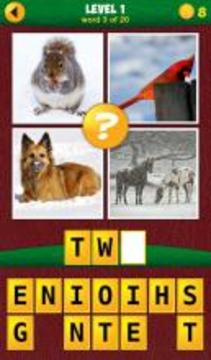4 Pics 1 Odd: More Words游戏截图4