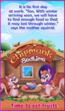 Chipmunks baby care Bedtime Stories & sleep time游戏截图1