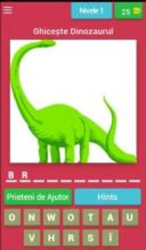Ghiceste Dinozaurul游戏截图1