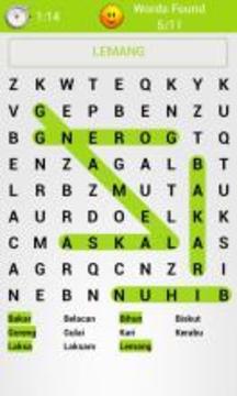 Word Search: Malay 2游戏截图3