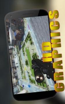 Frontline SWAT Shooter Gun Strike Assassin Game 3D游戏截图1