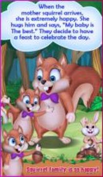 Chipmunks baby care Bedtime Stories & sleep time游戏截图3