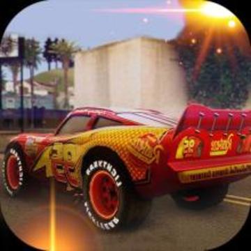 Lightning Mcqueen Car racing Games游戏截图2
