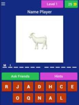 GUESS THAT NBA PLAYER BY EMOJI 2017游戏截图4
