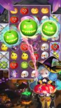 Halloween Fruits Splash游戏截图2