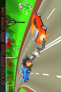 Chained Cars Crash: Chain Racing Rivals游戏截图4