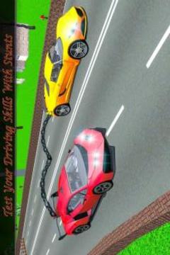 Chained Cars Crash: Chain Racing Rivals游戏截图2