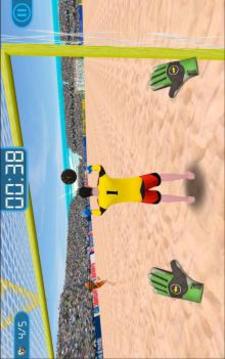 Soccer Goalkeeper - Beach Coast Goalie游戏截图5