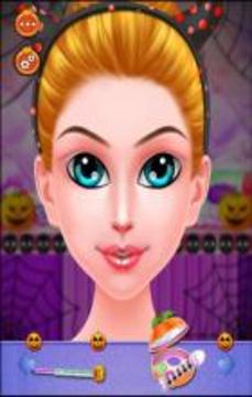 Halloween Dress Up Makeup girls for costume party游戏截图3