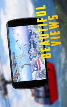 Real Cable Car Driving Chairlift Simulator Game 3D游戏截图1