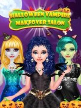 Halloween Vampire Makeover Salon游戏截图1