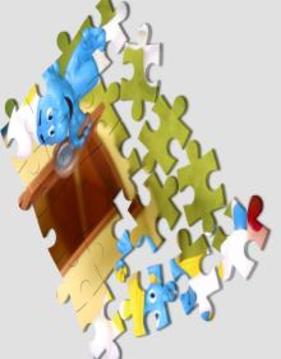 Jigsaw for Smurf游戏截图2