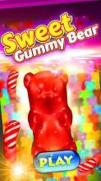 Sweet Gummy Bear - Free Match 3 Game游戏截图3