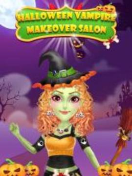 Halloween Vampire Makeover Salon游戏截图5