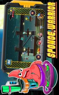 Sponge Warrior Battle Shooter游戏截图5