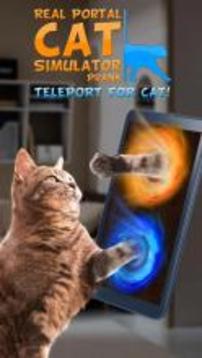 Real Portal Cat Simulator Prank游戏截图1