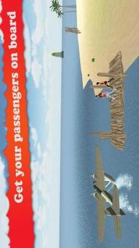 Sea Plane Flight Sim : Island Tourist Transporter游戏截图5