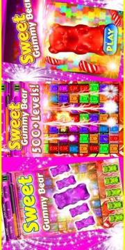 Sweet Gummy Bear - Free Match 3 Game游戏截图4