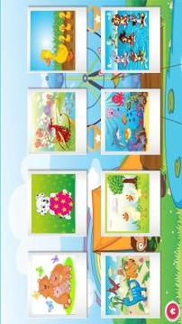 Animals Jigzaw Puzzle Game for Kids游戏截图4