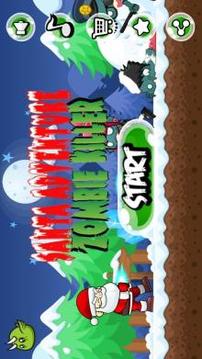 Santa Adventure - Zombie Killer游戏截图1