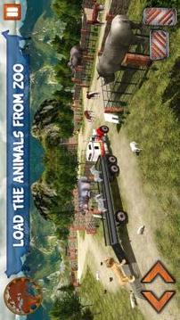 Zoo Animal Capturing & Transport Truck Driver游戏截图4