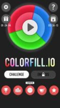 Colorfill.io - Fill the Color Wheel游戏截图5