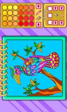 Animal Mandalas Coloring Book游戏截图1