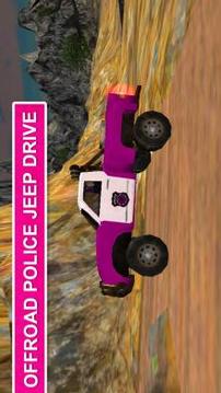 Pink Lady Offroad Mountain Jeep Driver Simulator游戏截图1