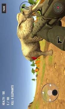 Wild Zoo Animals Hunting City游戏截图1