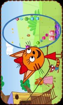 Three Cats Jump kids games游戏截图2